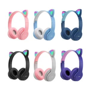 Wireless Headphones Cat Ear Bluetooth
