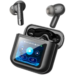 Wireless Earbuds with LCD Touch Screen