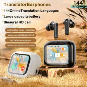 AI Translation Earphones, capable of translating 144 languages