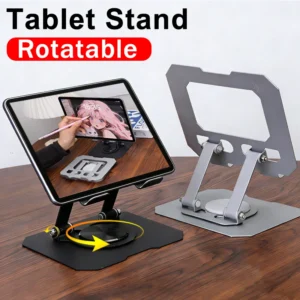 Adjustable Tablet Holder Rotating Display Stand For iPad Pro Air Mini Kindle 4-12 Inch Tablets Laptop Desktop Stand Mount