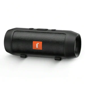 Hallowmas Outdoor Wireless Speaker, Dual-channel Subwoofer, Deep Bass, Long Battery, USB Rechargeable, Red/Black for Outdoor